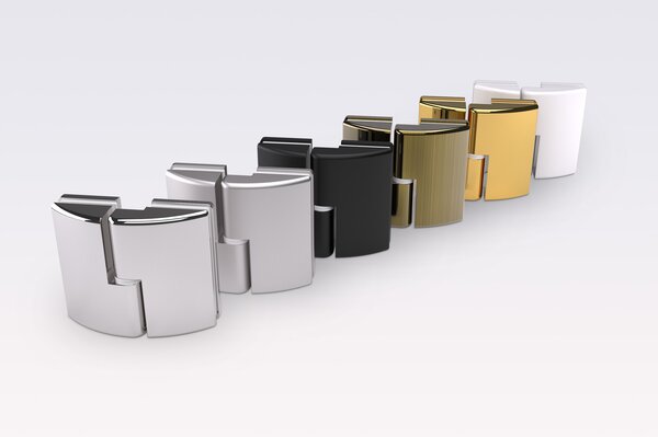 Душевой уголок Vegas Glass AFP-Fis NOVO 100*120 03 02 L стекло шиншилла, профиль золото матовое, 100х120 см