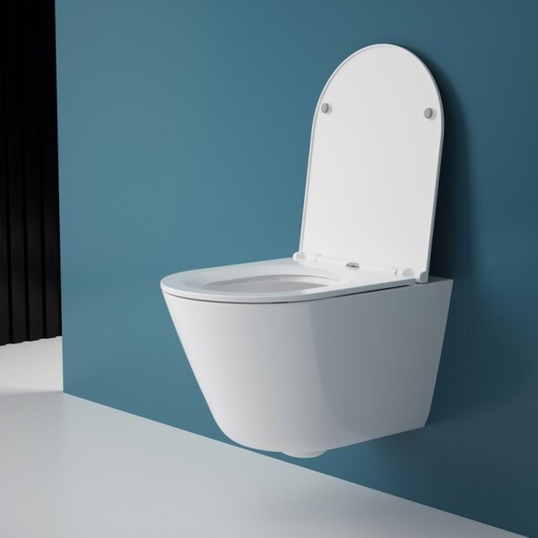 Подвесной унитаз ESBANO ESUPCLAV53TW белый