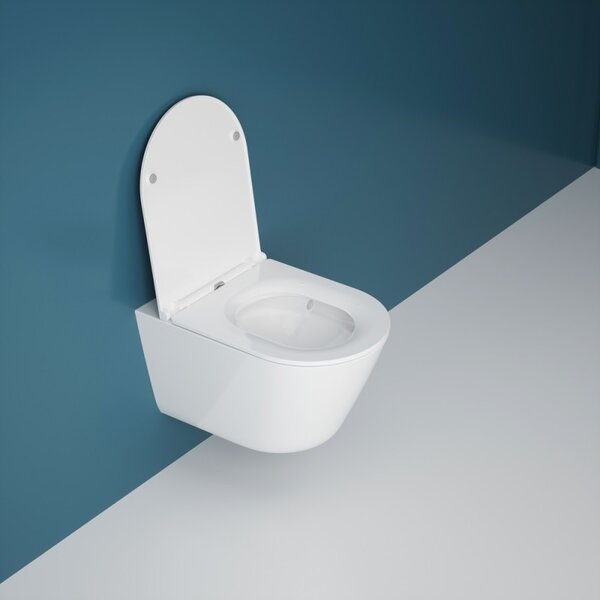Подвесной унитаз ESBANO ESUPCLAV53TW белый