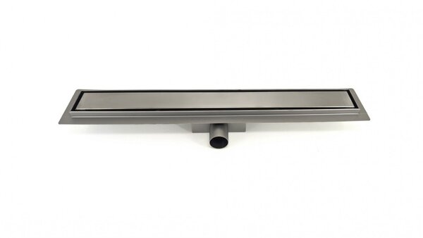 Душевой трап (лоток) Esbano 600 мм META GUN METAL (графит) ESTRMETTILE60GM