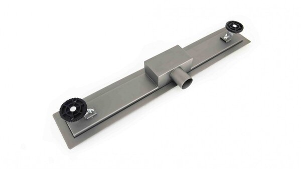 Душевой трап (лоток) Esbano 600 мм META GUN METAL (графит) ESTRMETRAIN60GM