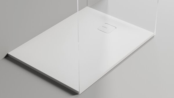 Душевой поддон из литьевого мрамора 120x90 см Salini S-Stone Oasi 120322M белый матовый
