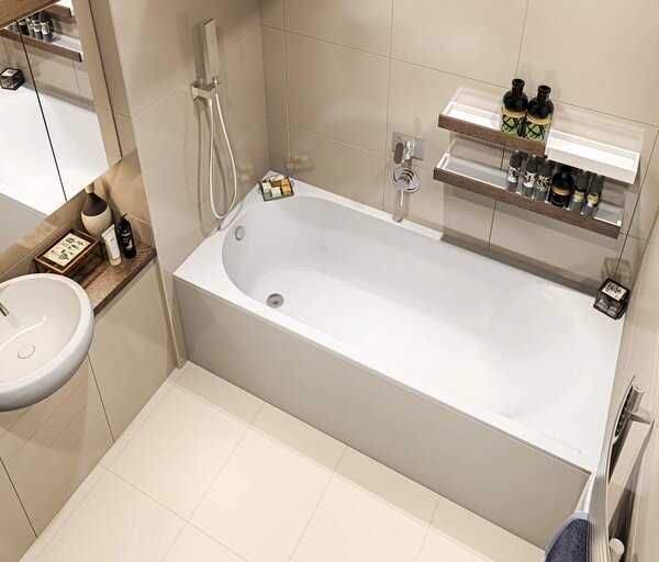 Ванна Good Door Афина 170х75 из литьевого мрамора ВА00020