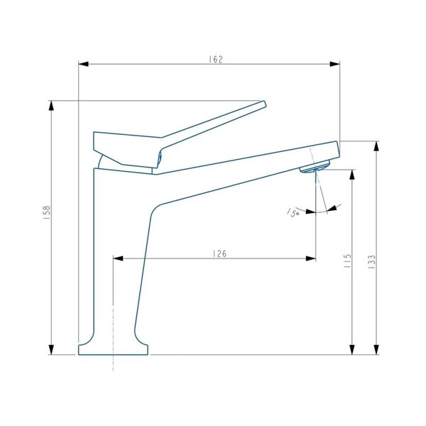 Смеситель для раковины Haiba HB10818-7, черный