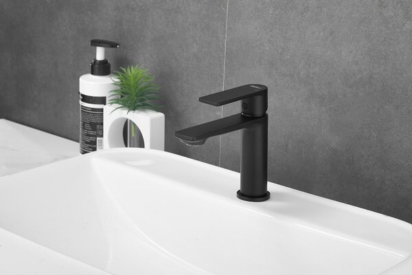 Смеситель для раковины Haiba HB10639-7, черный