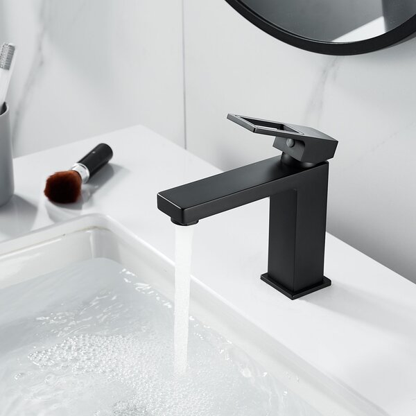 Смеситель для раковины Raffine F0196H, черный
