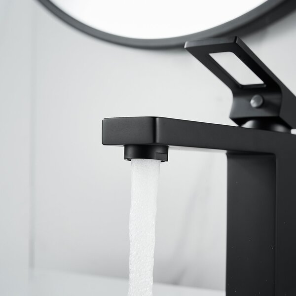 Смеситель для раковины Raffine F0196H, черный
