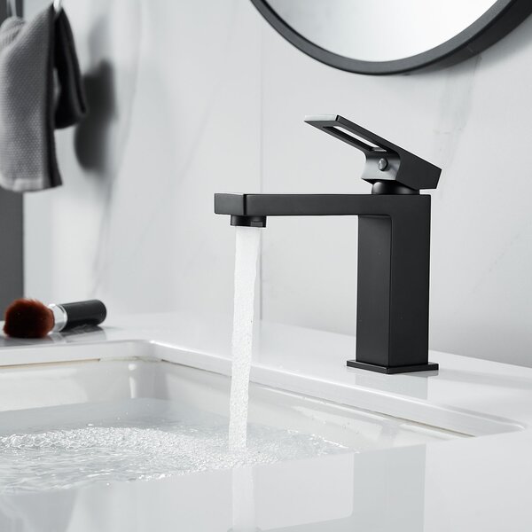 Смеситель для раковины Raffine F0196H, черный