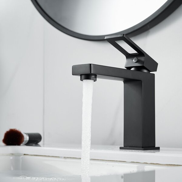 Смеситель для раковины Raffine F0196H, черный