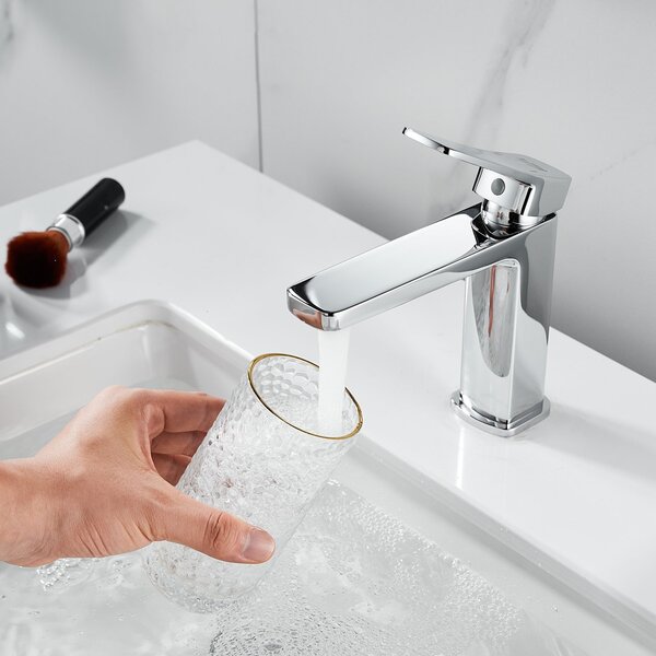 Смеситель для раковины Raffine F0199, хром