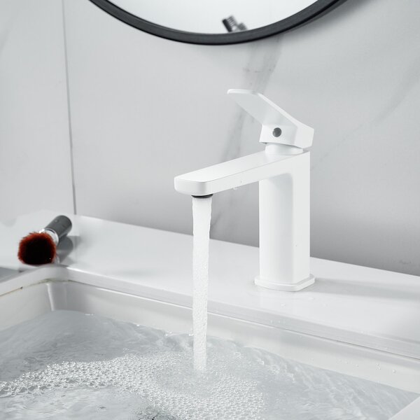 Смеситель для раковины Raffine F0199C, белый