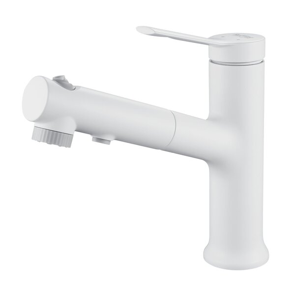 Смеситель для раковины многофункциональный Raffine F281C, белый