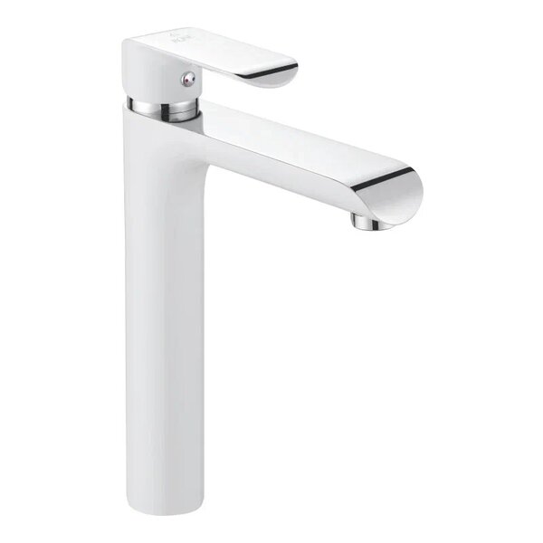 Смеситель для раковины Rose R21F R2111F, белый/хром