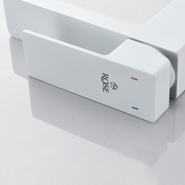 Смеситель для раковины Rose R1801C-1, белый