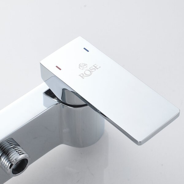 Гигиенический душ со смесителем Rose R1805-1, хром