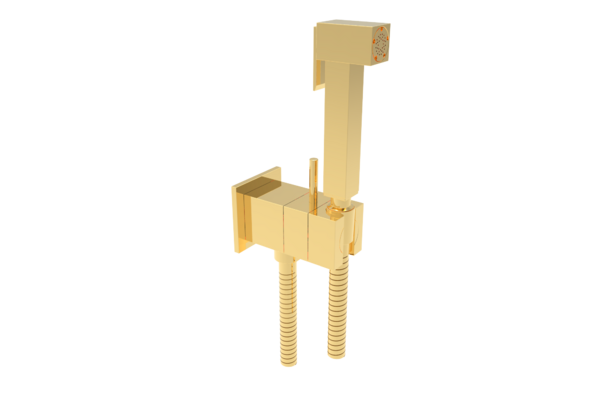 Гигиенический душ со смесителем Graffio Namir KSPAQ101-09ORO, золото