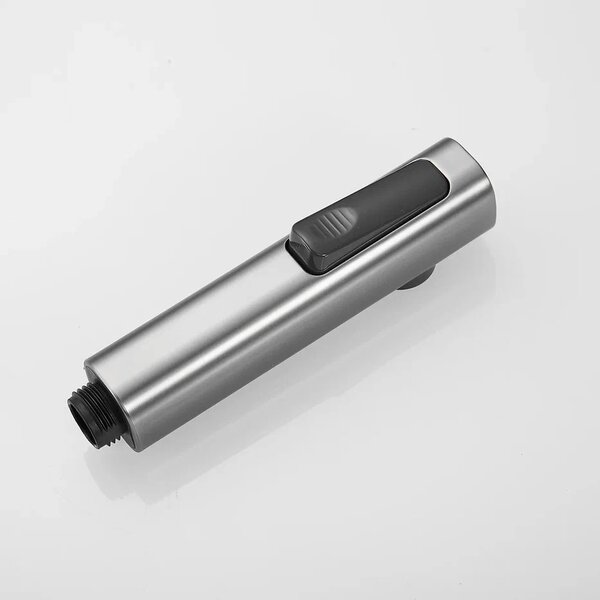 Гигиенический душ со смесителем Shevanik S8505T-1, оружейная сталь