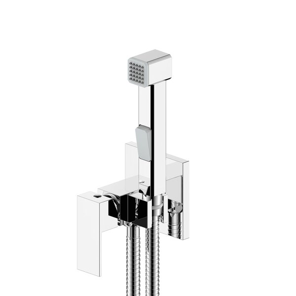 Гигиенический душ со смесителем Olive's GRANADA 05131GN, хром