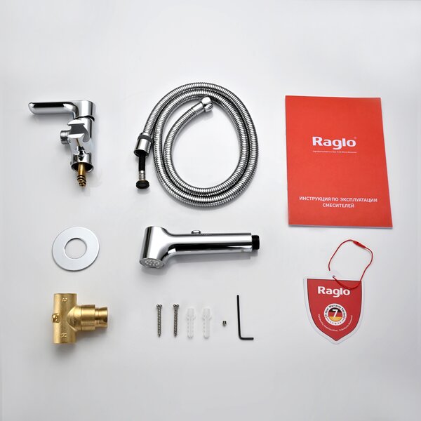 Гигиенический душ со смесителем  Raglo R03.52, хром
