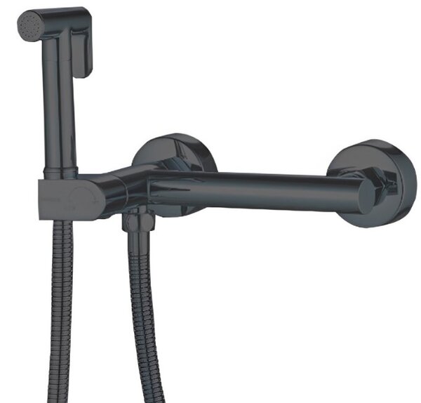 Гигиенический душ со смесителем Haiba HB5514-7, черный
