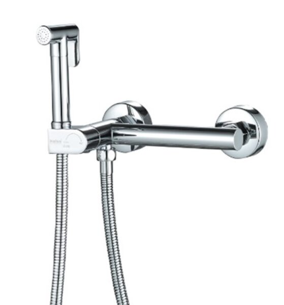 Гигиенический душ со смесителем Haiba HB5514, хром