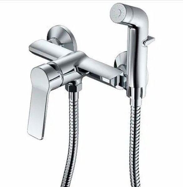 Гигиенический душ со смесителем Haiba HB55559, хром