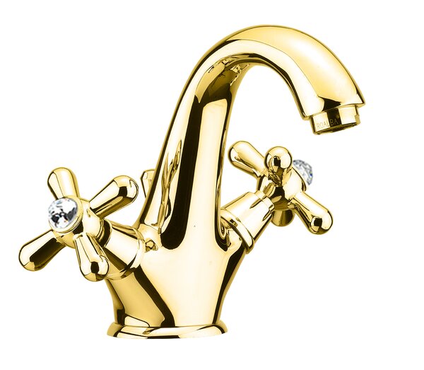 Смеситель для раковины Fiore MARGOT SKY (SWAROVSKI?) 01OO0623, золото