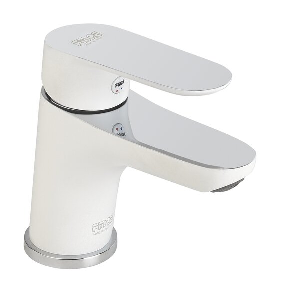 Смеситель для раковины Fiore KEVON CHIC 81WX8120, хром/белый