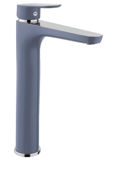 Смеситель для раковины Fiore KEVON CHIC 81TX8119, хром/синий