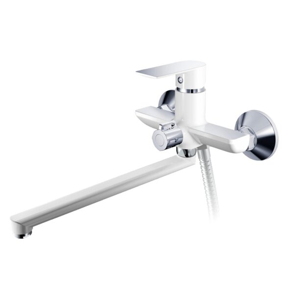 Смеситель для ванны Haiba HB22505-8, белый
