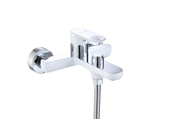Смеситель для ванны D-Lin D130377-C, белый