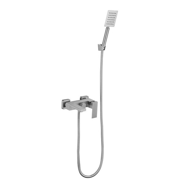 Смеситель для ванны Haiba HB60803-2, сталь