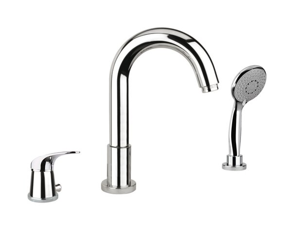 Смеситель на борт ванны Fiore MAX 32CR1455, хром