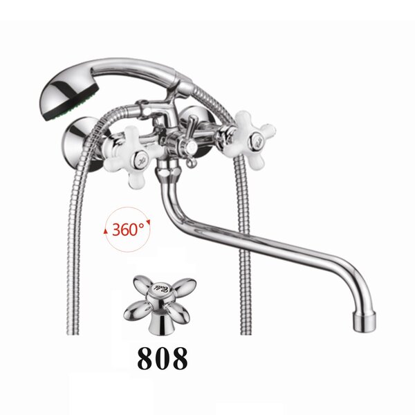 Смеситель для ванны D-Lin D145808, хром