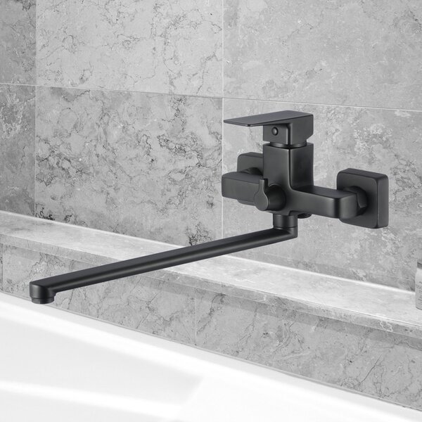 Смеситель для ванны WesnaArt NARCIS NAR06-320BL-25221, черный