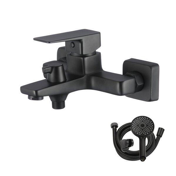 Смеситель для ванны WesnaArt NARCIS NAR06-310BL-25201, черный