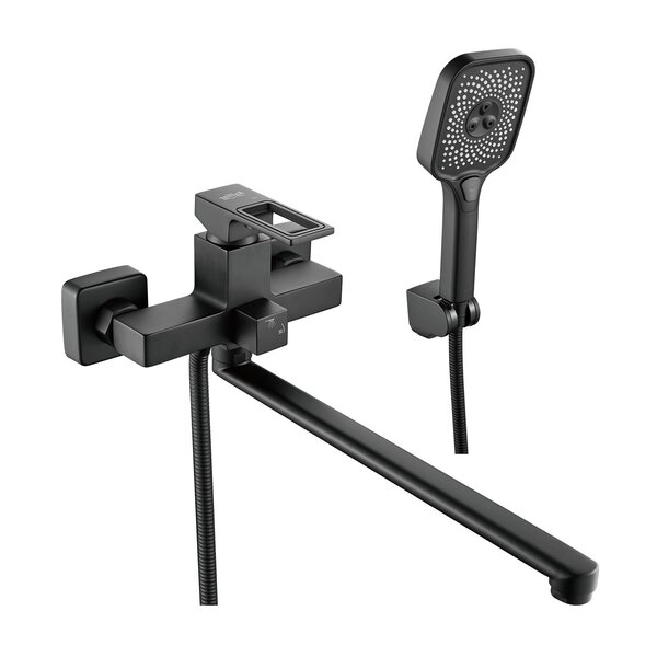 Смеситель для ванны Raffine F2296H, черный