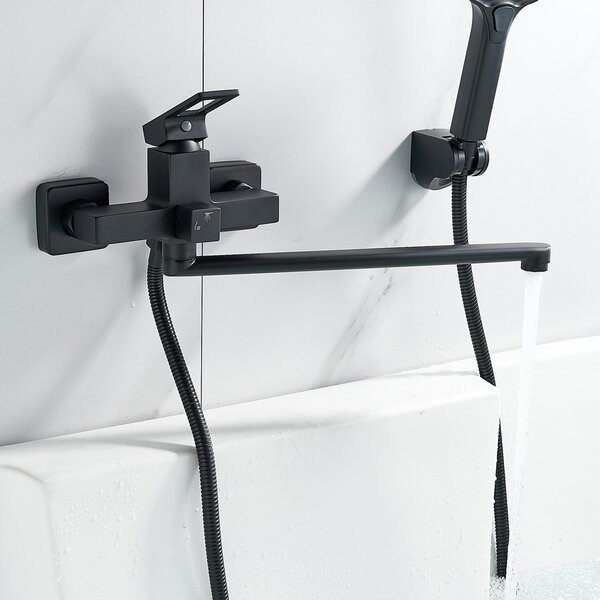 Смеситель для ванны Raffine F2296H, черный