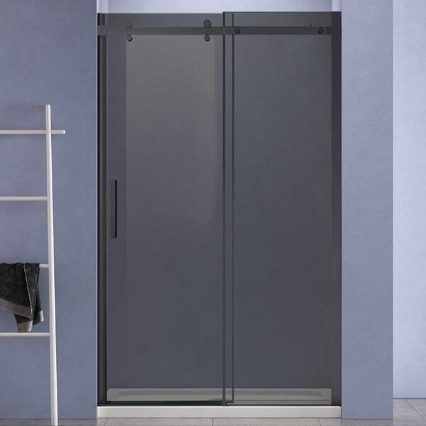 Душевая дверь Vincea Комо-Н (Como-N) VDS-4CN140CGB 140x195 см, профиль черный матовый. Размер регулировки 1390-1410 мм
