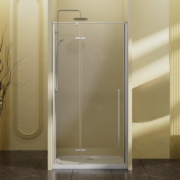 Душевая дверь Vincea Слим-Н (Slim-N) VDPH-5SN900CL 90x195 см, профиль хром. Размер регулировки 890-920 мм