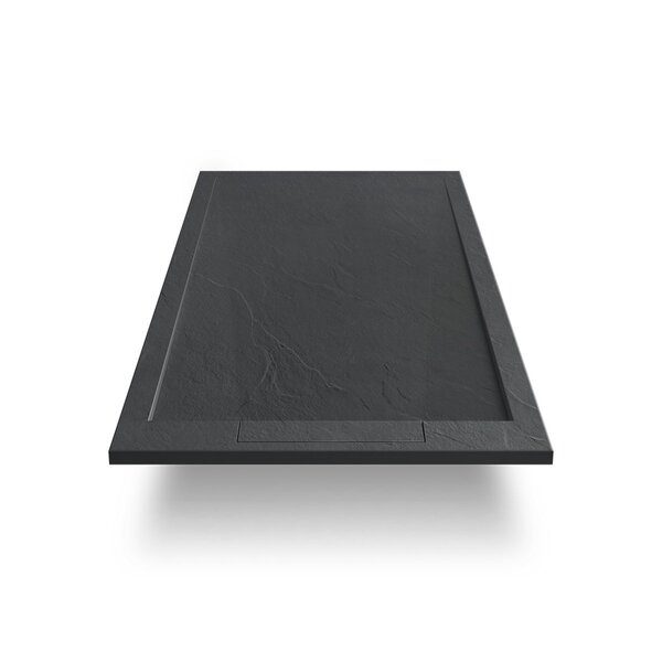 Поддон для душа из искусственного камня Vincea VST-4SRL9014A, 1400*900*25, , цвет графит