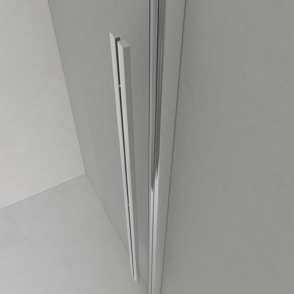 Душевой уголок Vincea Lugano VSR-1L9012CLGM-1, 1200*900, вороненая сталь, стекло прозрачное