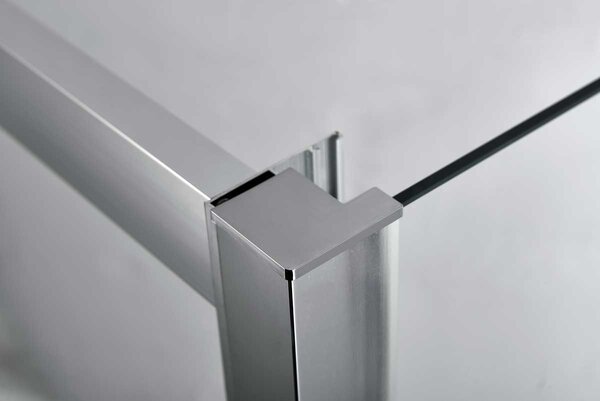 Душевой уголок Vincea Alpha VSR-3AL9013CLGM, 1300*900, вороненая сталь, стекло прозрачное