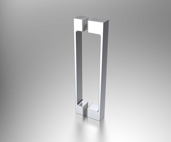 Душевой уголок Vincea Alpha VSR-3AL9013CLGM, 1300*900, вороненая сталь, стекло прозрачное