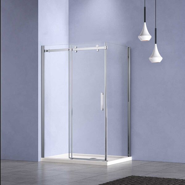 Душевой уголок Vincea Como-N VSR-4CN9016CL, 1600*900, хром, стекло прозрачное