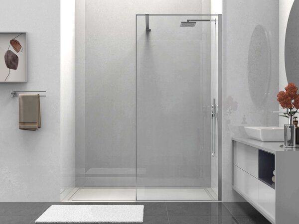 Душевая перегородка Vincea Walk-In VSW-1HS100CL, 1000*2000, хром, стекло прозрачное
