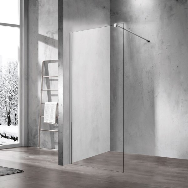 Душевая перегородка Vincea Walk-In VSW-1H110CL,1100*2000, хром, стекло прозрачное