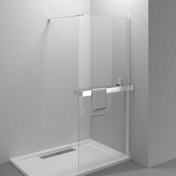Душевая перегородка Vincea Walk-In HR VSW-4HR800CL, 800*2000, хром, стекло прозрачное