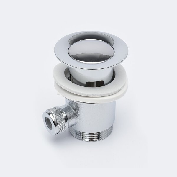 AQUAme AQM P6111 AQUAme Prato Смеситель для раковины с донным клапаном, хром, однорычажный.