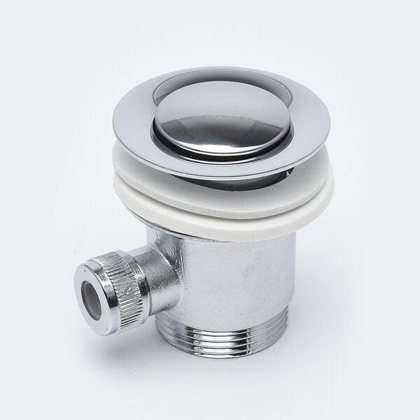 AQUAme AQM P6121 AQUAme Prato Смеситель для раковины с донным клапаном, хром, однорычажный.
